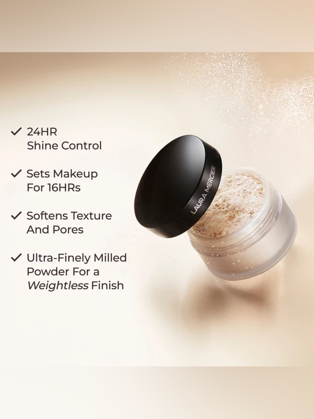Laura Mercier Translucent Loose Setting Powder - Full Size 1oz - NIB - Picture 2 of 6
